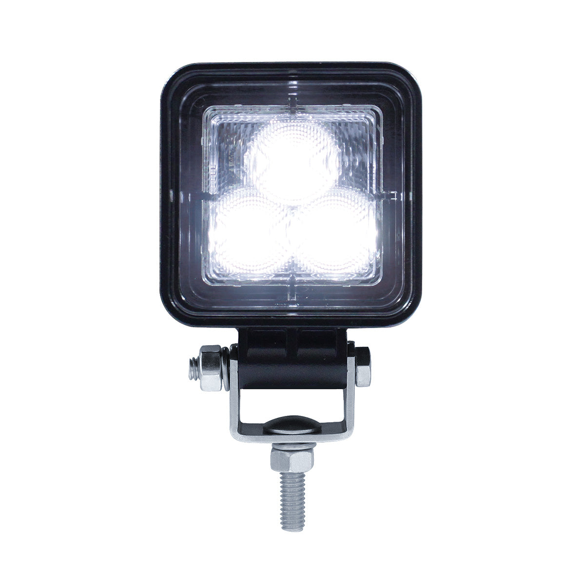3 High Power 3 Watt LED Square Compact Work Light - Flood Light (Retail)