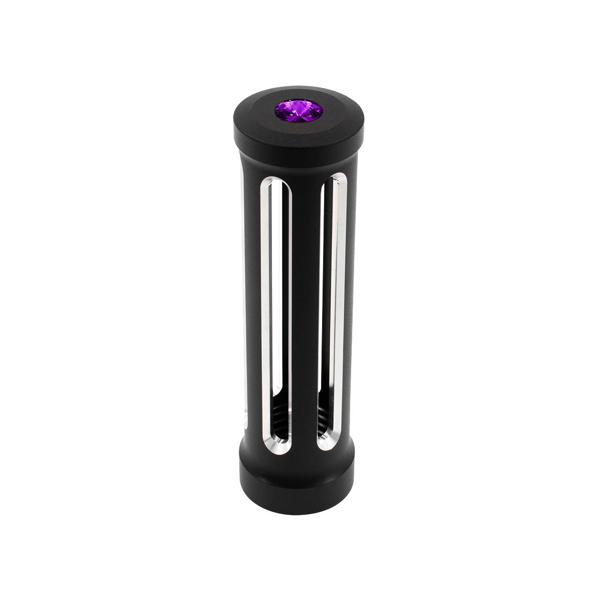 M30X3.5 Thread-On Sonoma Style Gearshift Knob-Purple Crystal/Matte Black