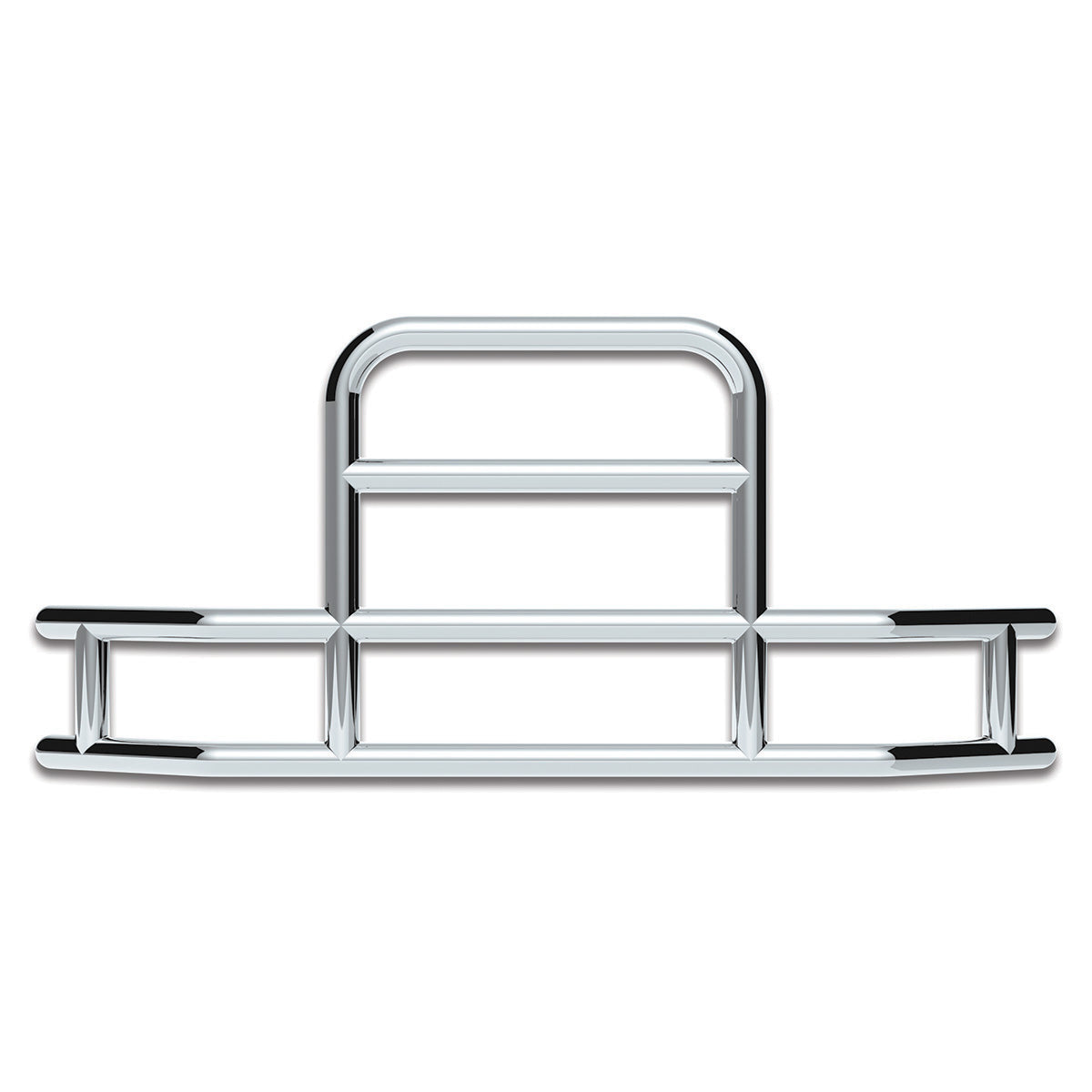 HighwayShield I85-304 Stainless Steel Grille Guard & Bracket Kit For 2022-2025 Peterbilt 579 & Kenworth T680