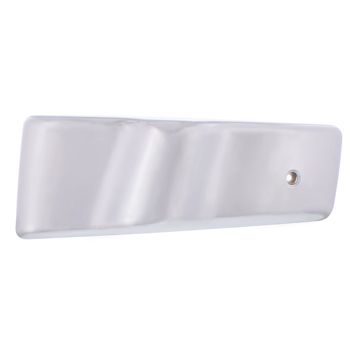 Chrome Plastic Bottom Mirror Post Cover For 1996-2010 Freightliner Century - Driver