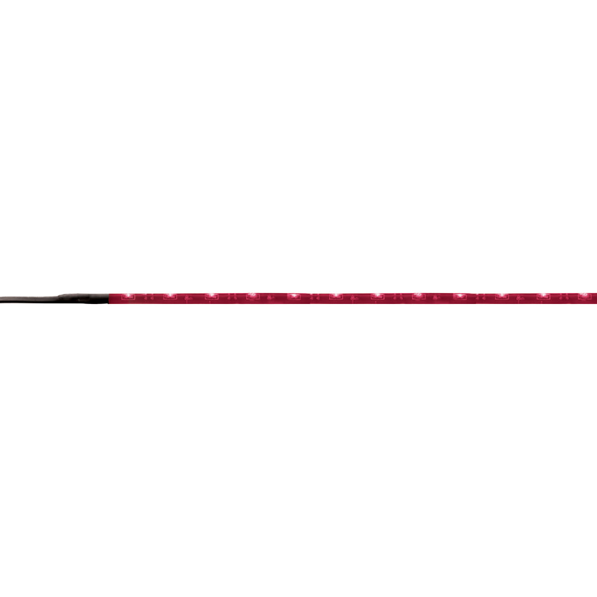 45 LED 35-1/4" Flex Light - Red LED With Left Wire Exit