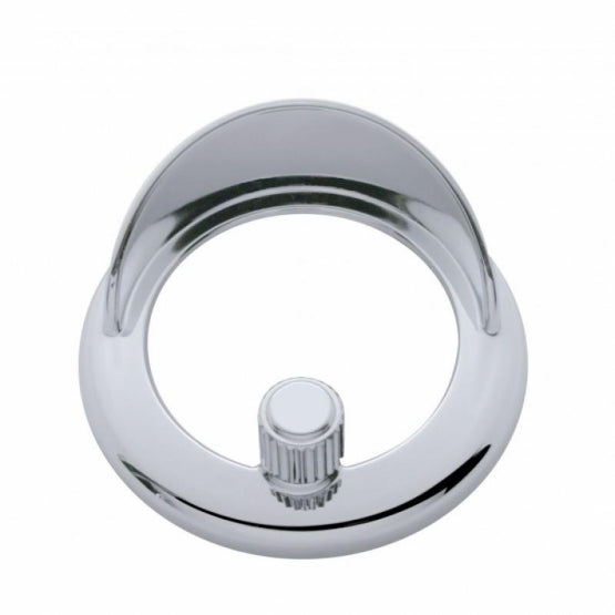 Clock Bezel With Visor For Freightliner - Plain