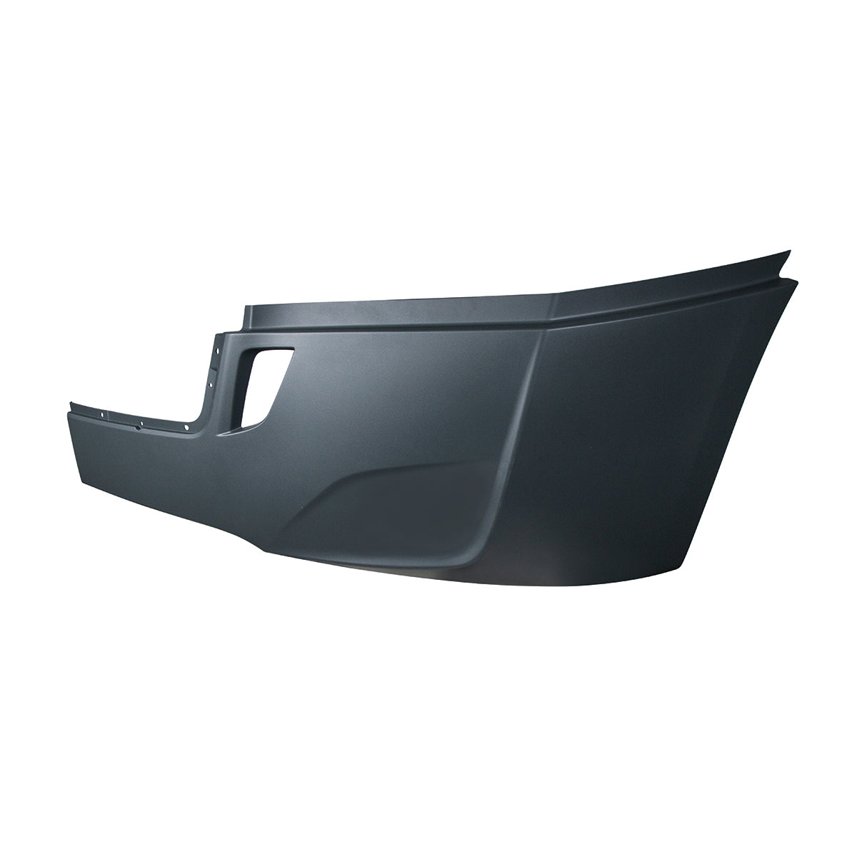 Bumper Cover w/o Fog Light Opening & w/o Deflector Holes For 2018-2024 FL Cascadia - Driver