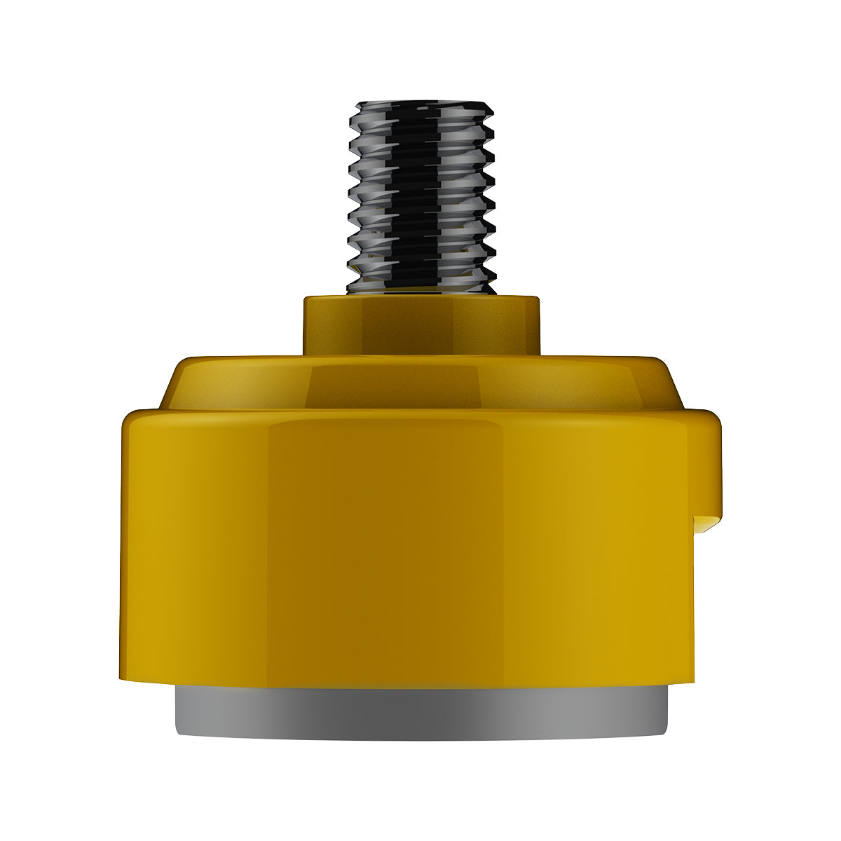 1/2"-13 Thread-On Shift Knob Mounting Adapter For Eaton Fuller Style 13/15/18 Shifter - Electric Yellow (Bulk)