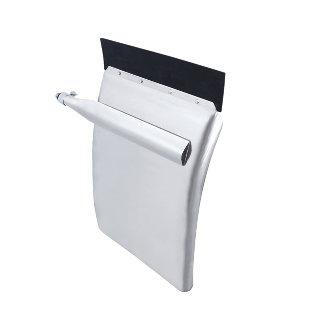 24" x 34" Stainless Quarter Fender Set - Triangle Bracket