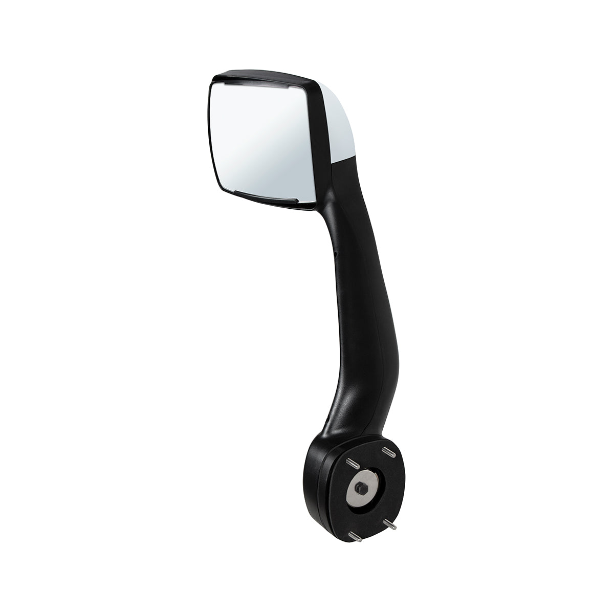 Chrome Hood Mirror For 2013-2021 Kenworth T680 & Peterbilt 579-Driver