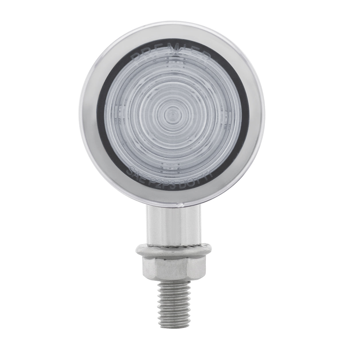 9 LED Mini Bullet Light - Amber LED/Clear Lens