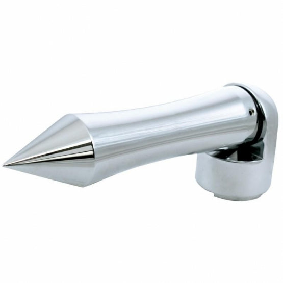 Talladega Style 13/15/18 Speed Spike Gearshift Knob - Chrome/Horizontal