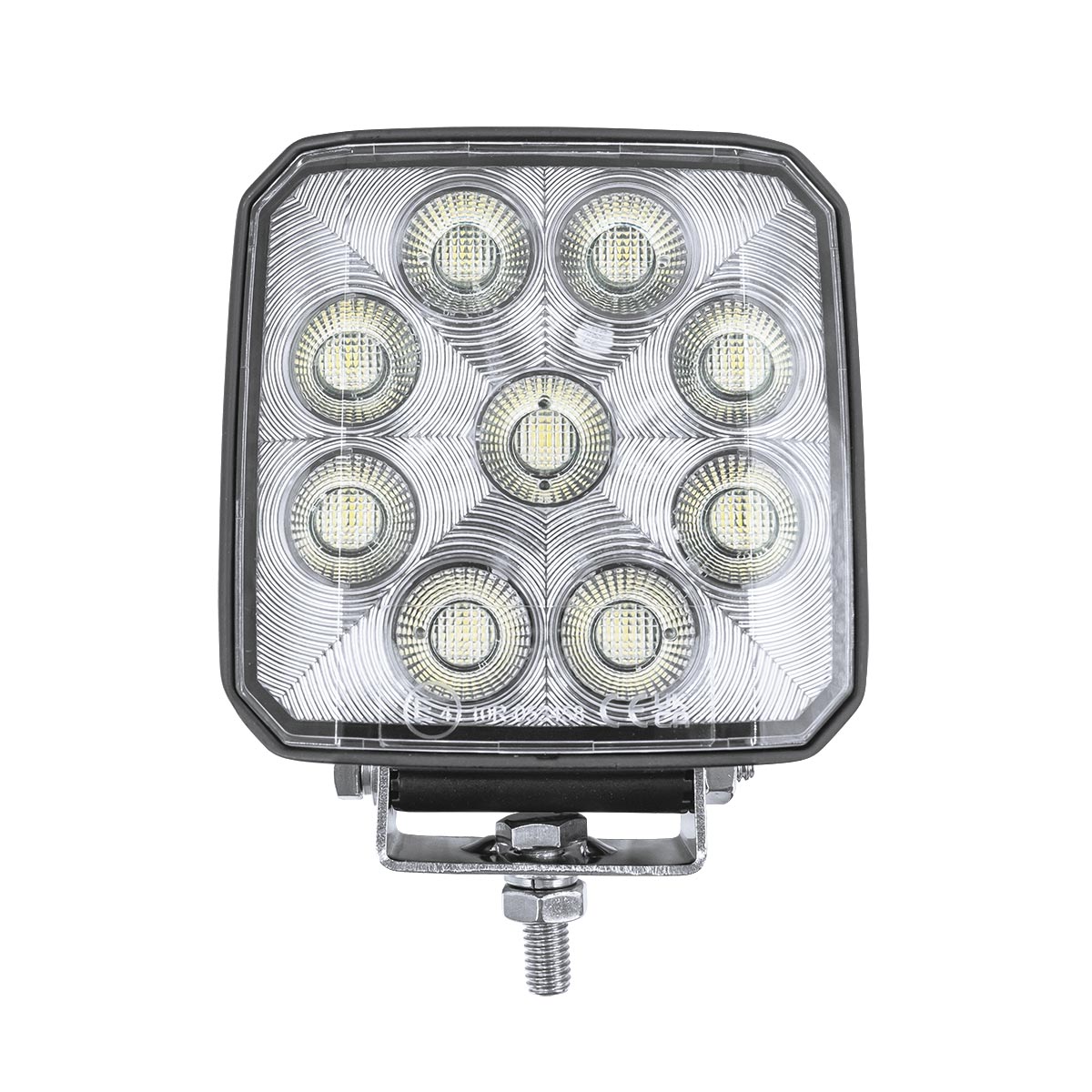 9 LED High Power 3-7/8" Square Work Light-Flood