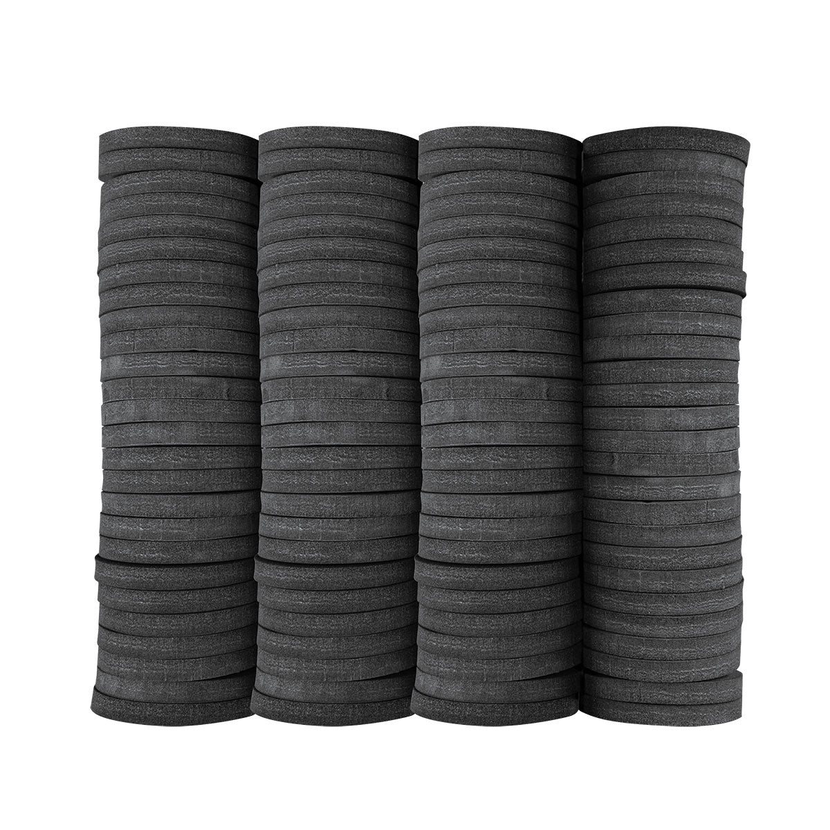9mm Black Foam Gasket - Thicker (100 Pcs)