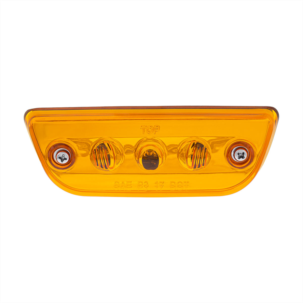 3 LED Cab Light For 2013-2021 Peterbilt 579 & Kenworth T680/T770/T880 -Amber LED/Lens