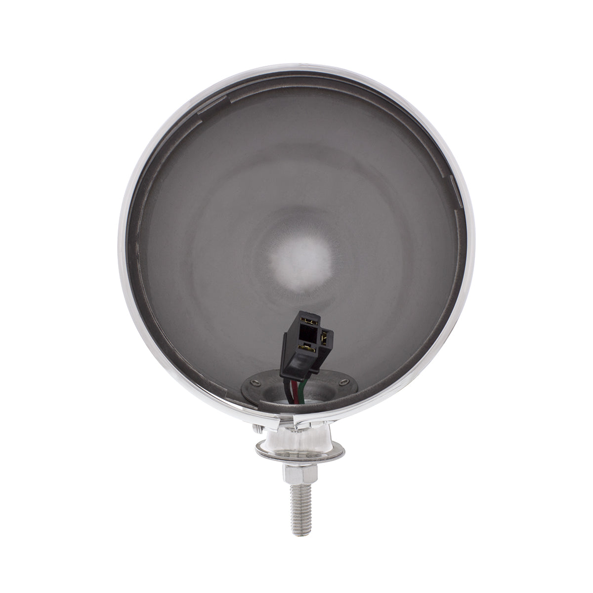 7" Chrome Dietz Style Headlight Housing Only and 34222 Pigtail (Pair)