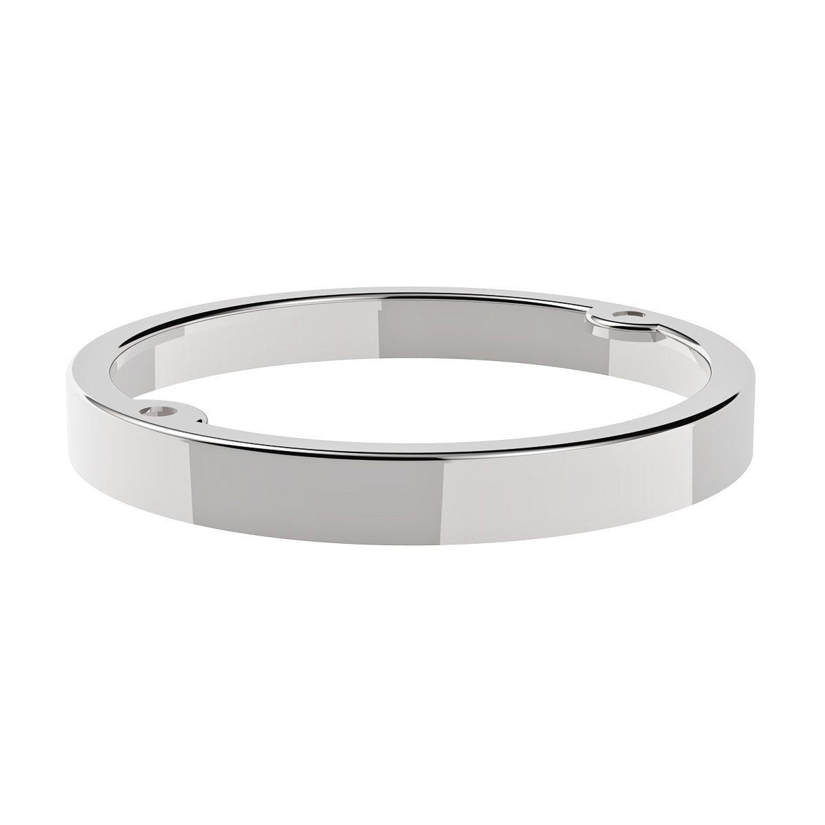 Stainless Steel Low Profile Cab Light Bezel