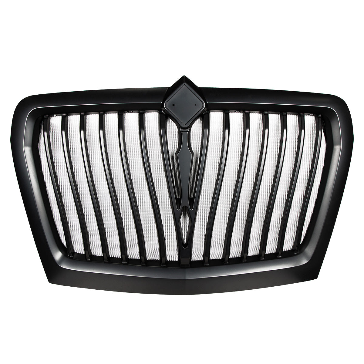 Black Curved Style Grille With Bug Screen For 2018-2025 International LT
