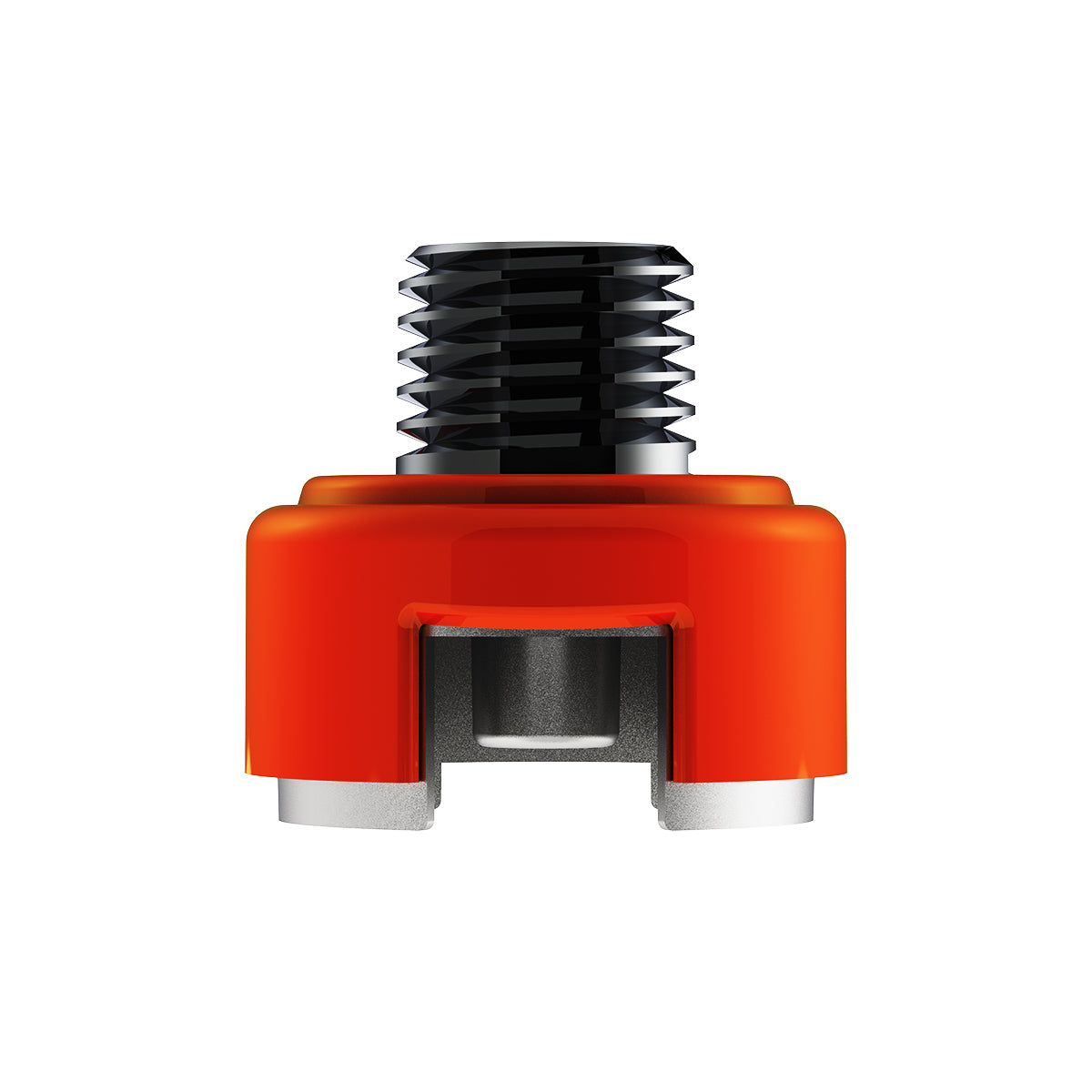 M30X3.5 Thread-On Shift Knob Mounting Adapter For Eaton Fuller Style 13/15/18 Shifter - Cadmium Orange