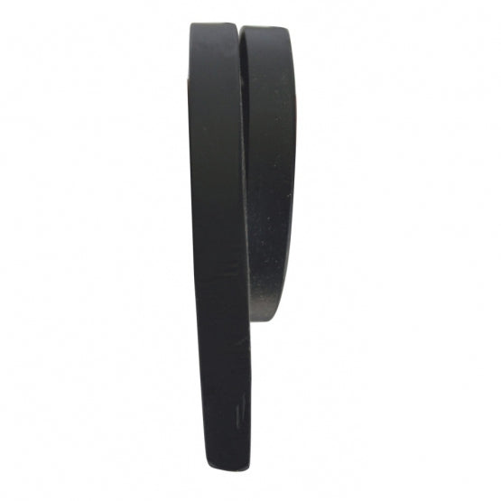 Black Straight Mud Flap Hangers - 1 Coil (Pair)