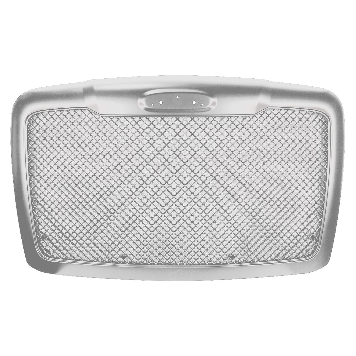 Mesh Chrome Grille With Bug Screen & Logo Mount For 2008-2017 Freightliner Cascadia