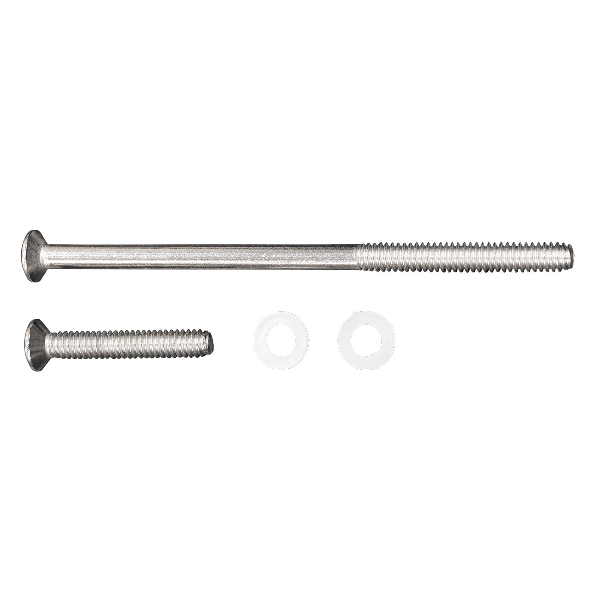 Stainless 1 Long & 1 Short Bus Light Mounting Screws
