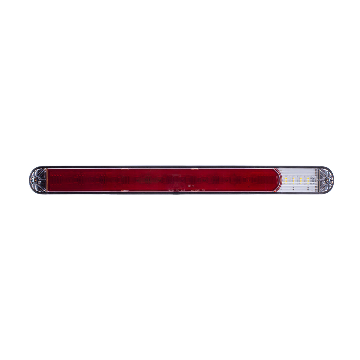 9 Red LED 17" Light Bar With 4 White LED Back Up Light (Bulk)