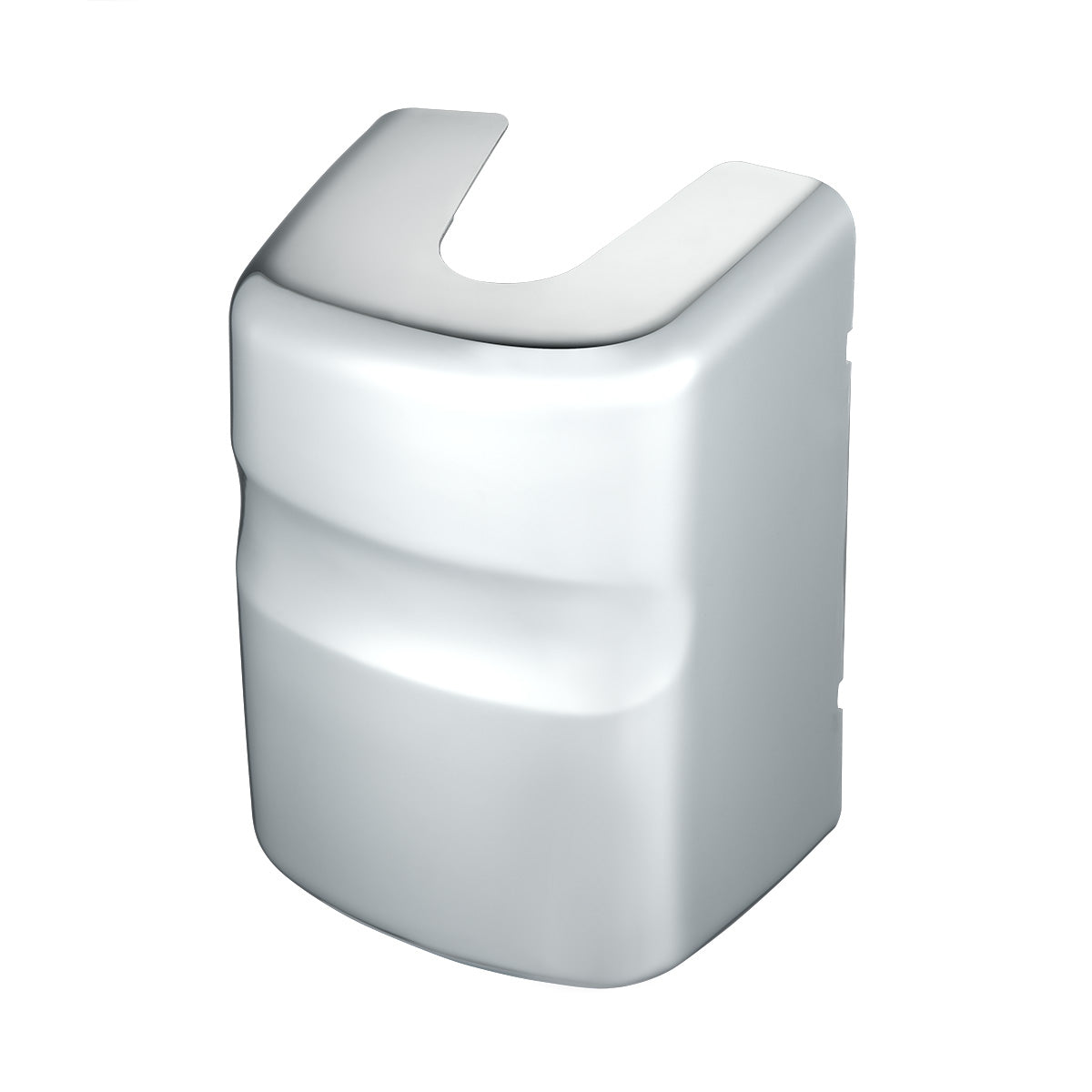 Chrome Plastic Bottom Mirror Post Cover For 2000-2010 International 9200I/9400I/9900I- Passenger