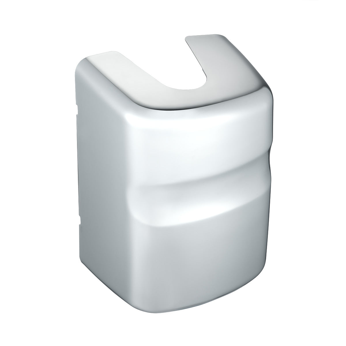 Chrome Plastic Bottom Mirror Post Cover For 2000-2010 International 9200I/9400I/9900I- Driver