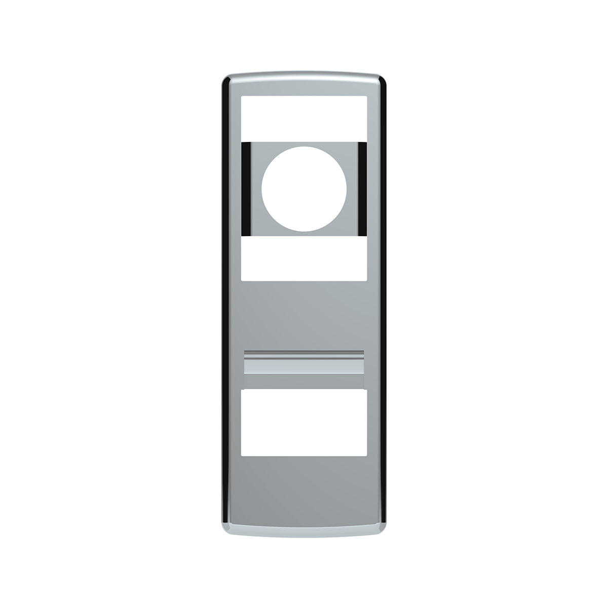 Chrome Door Switch Cover With Power Windows/Mirrors For 2018-2025 Freightliner Cascadia - Driver