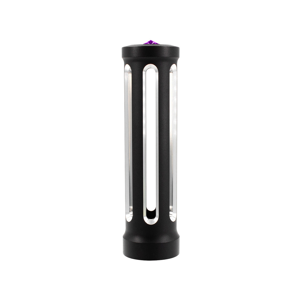 M30X3.5 Thread-On Sonoma Style Gearshift Knob-Purple Crystal/Matte Black