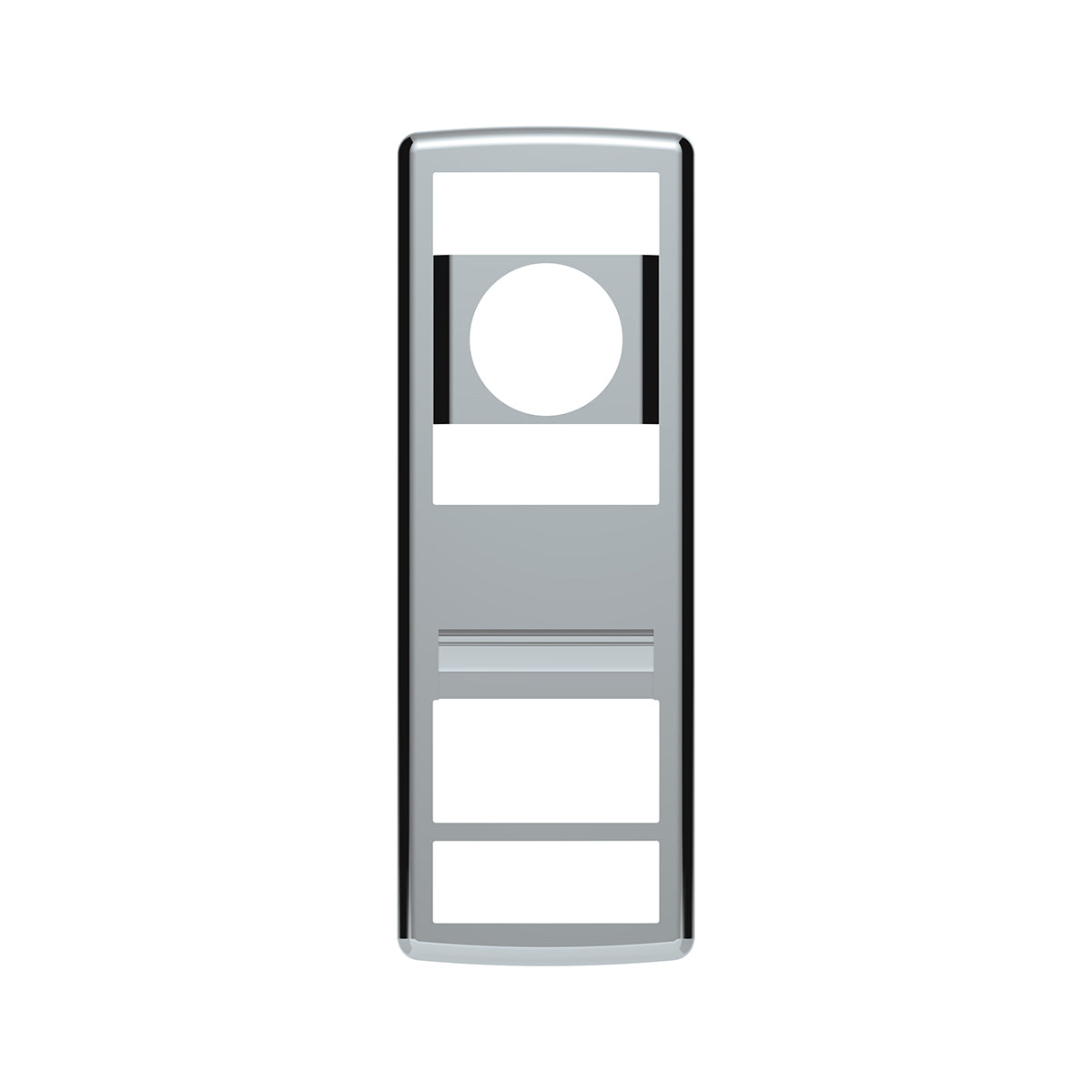 Chrome Door Switch Cover With Power Windows/Mirrors/Door Locks For 2018-2025 Freightliner Cascadia - Driver