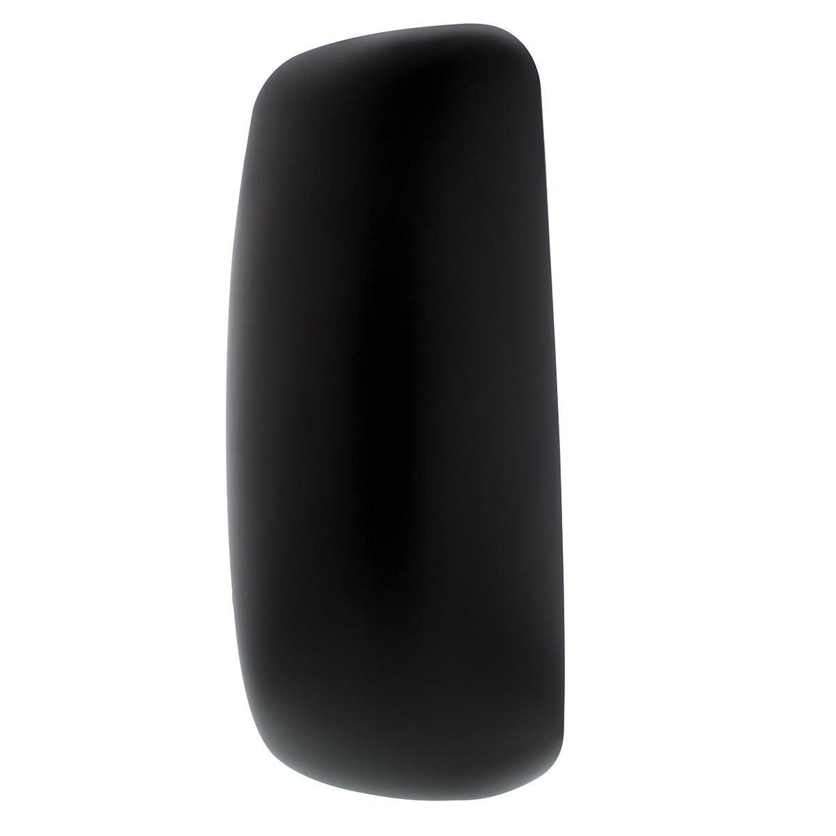 Matte Black Mirror Cover For 1990+ Kenworth T170/T270/T370/T440/T470/T600/T660/T800 - Driver (Bulk)