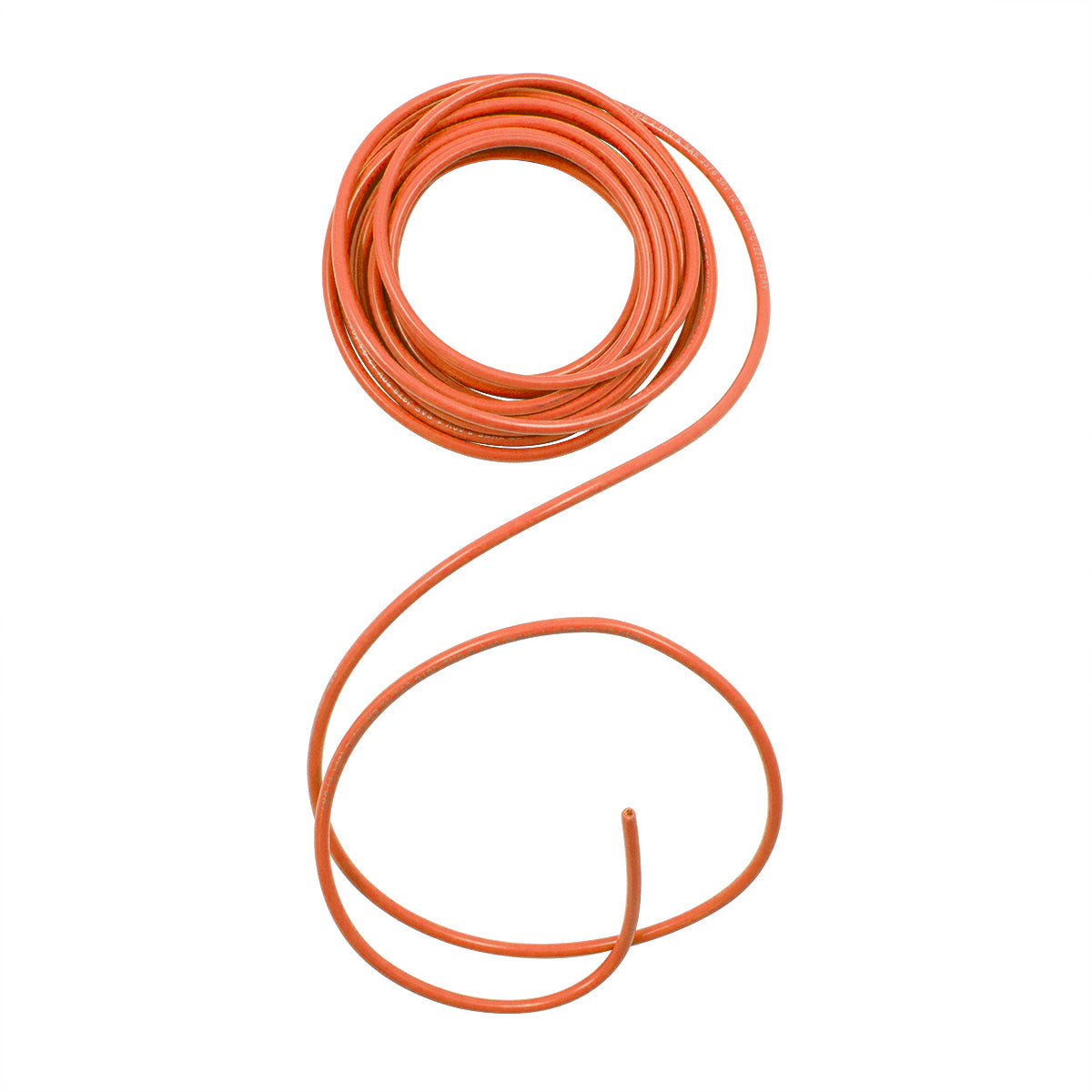 Primary Wire - Rated 80°C 12 AWG, Orange 12 Ft.