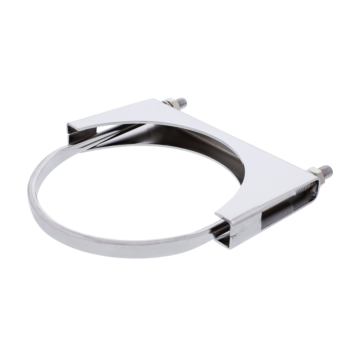 6" Chrome U-Bolt Exhaust Clamp