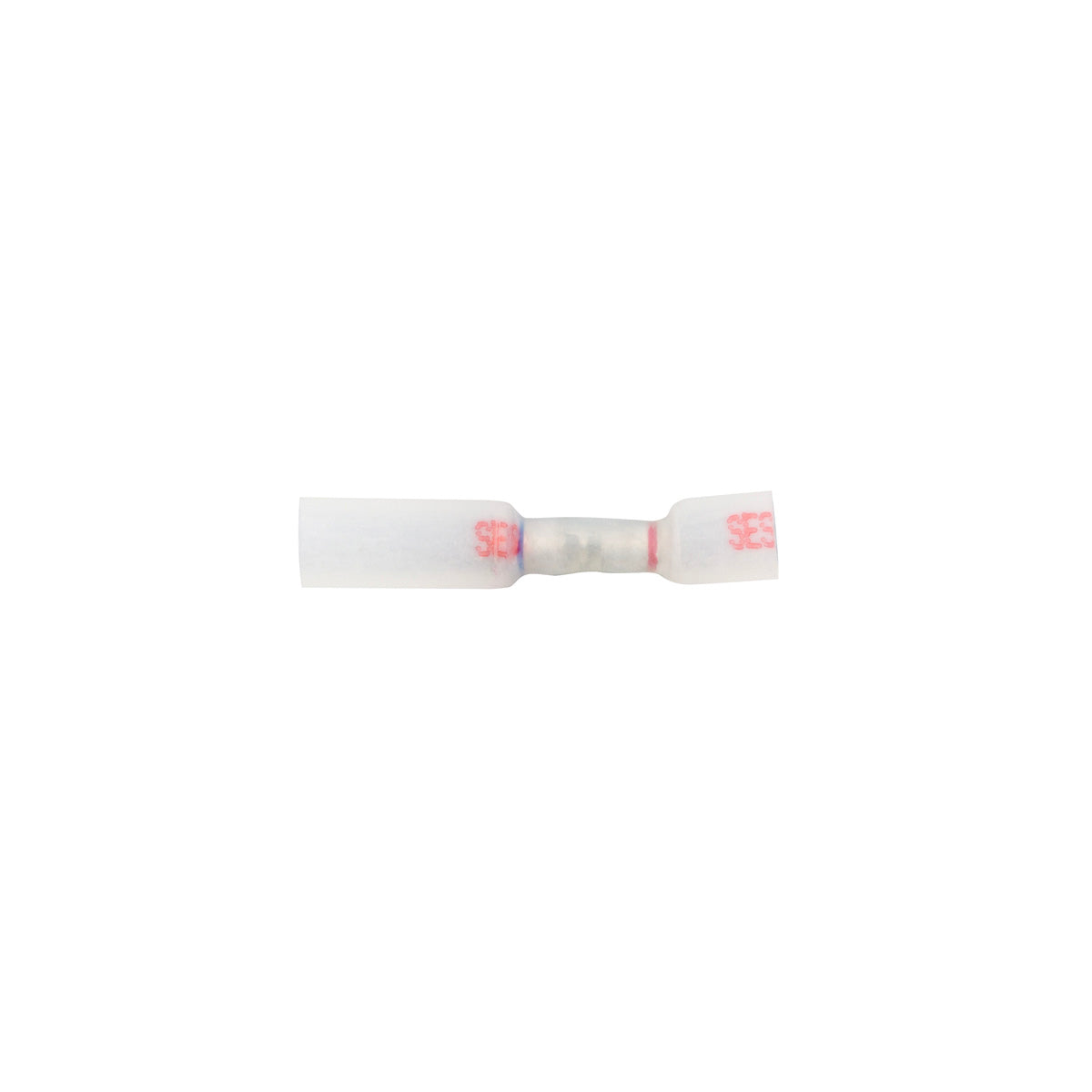 20-18 to 16-14 AWG CS Multi-Wire Heat Shrink Connector - Clear w/ Red Dash (5-Pack)