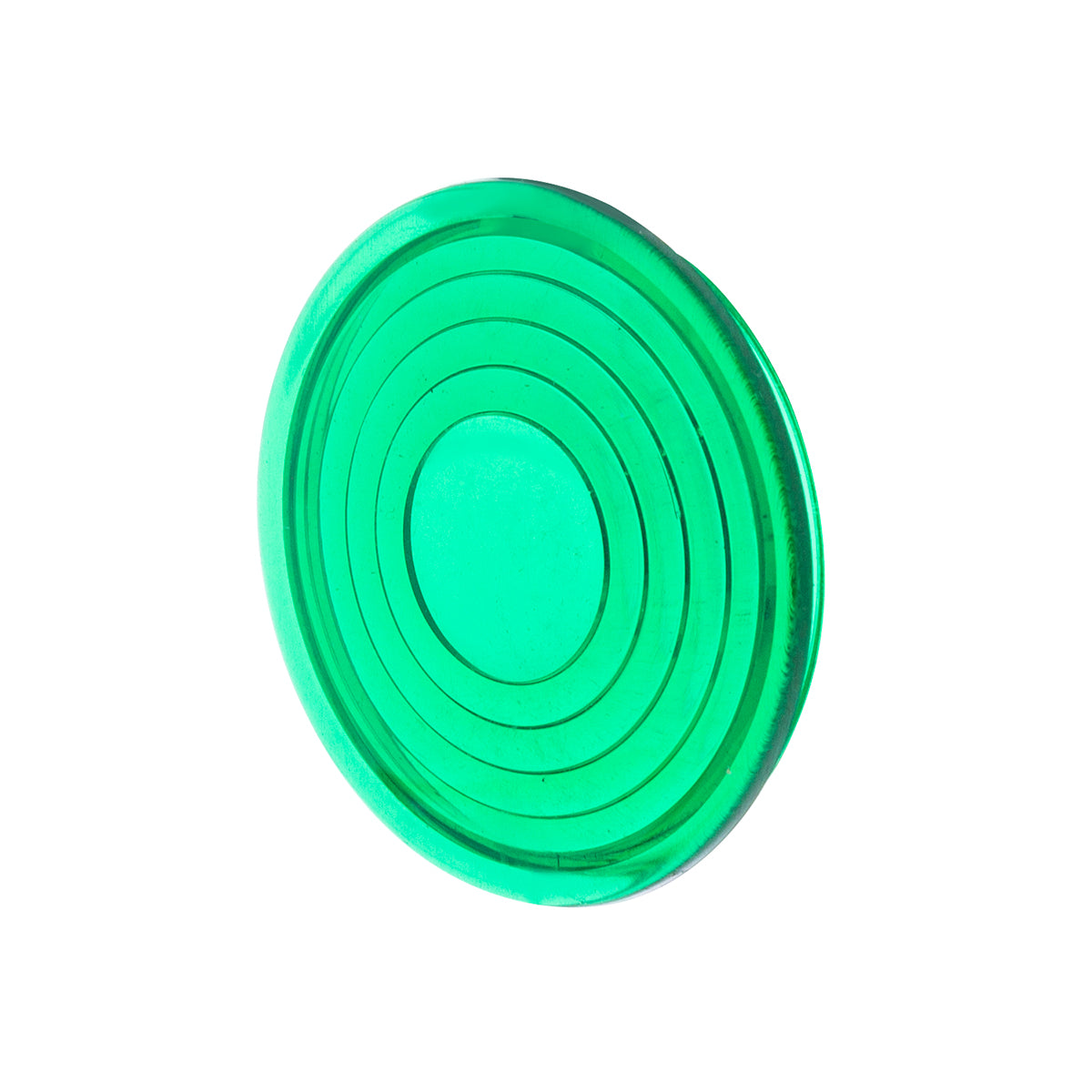 Round Map Light Lens For 2006+ Peterbilt - Green