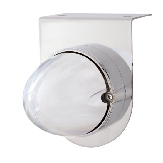 Stainless Light Bracket With 9 LED Dual Function Watermelon GloLight - Red LED/Clear Lens