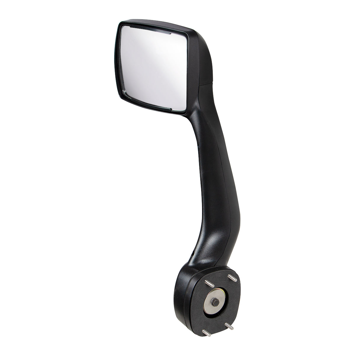 Black Hood Mirror For 2013-2021 Kenworth T680 & 2012-2021 Peterbilt 579-Driver
