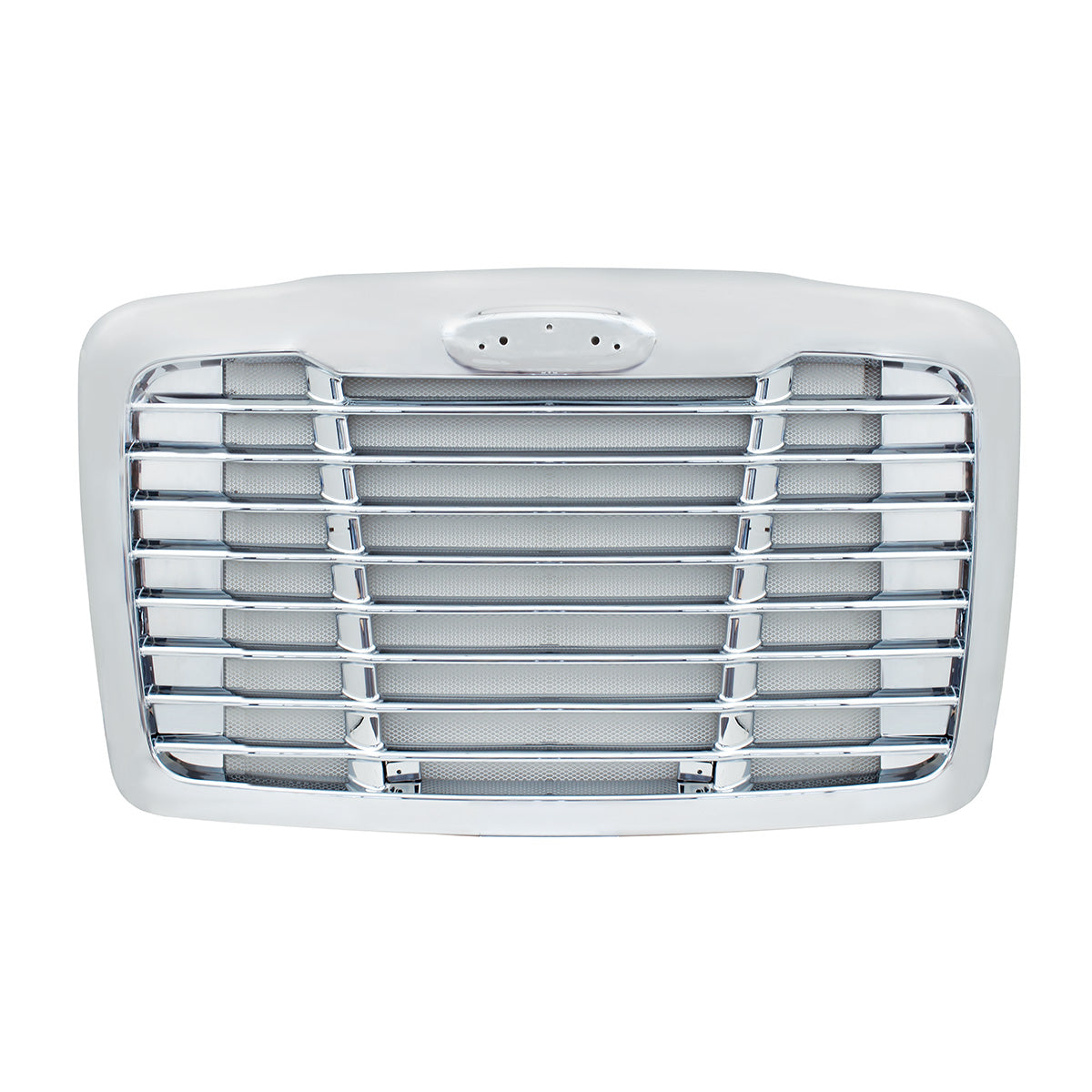 Chrome Grille With Chrome Bug Screen For 2008-2017 Freightliner Cascadia