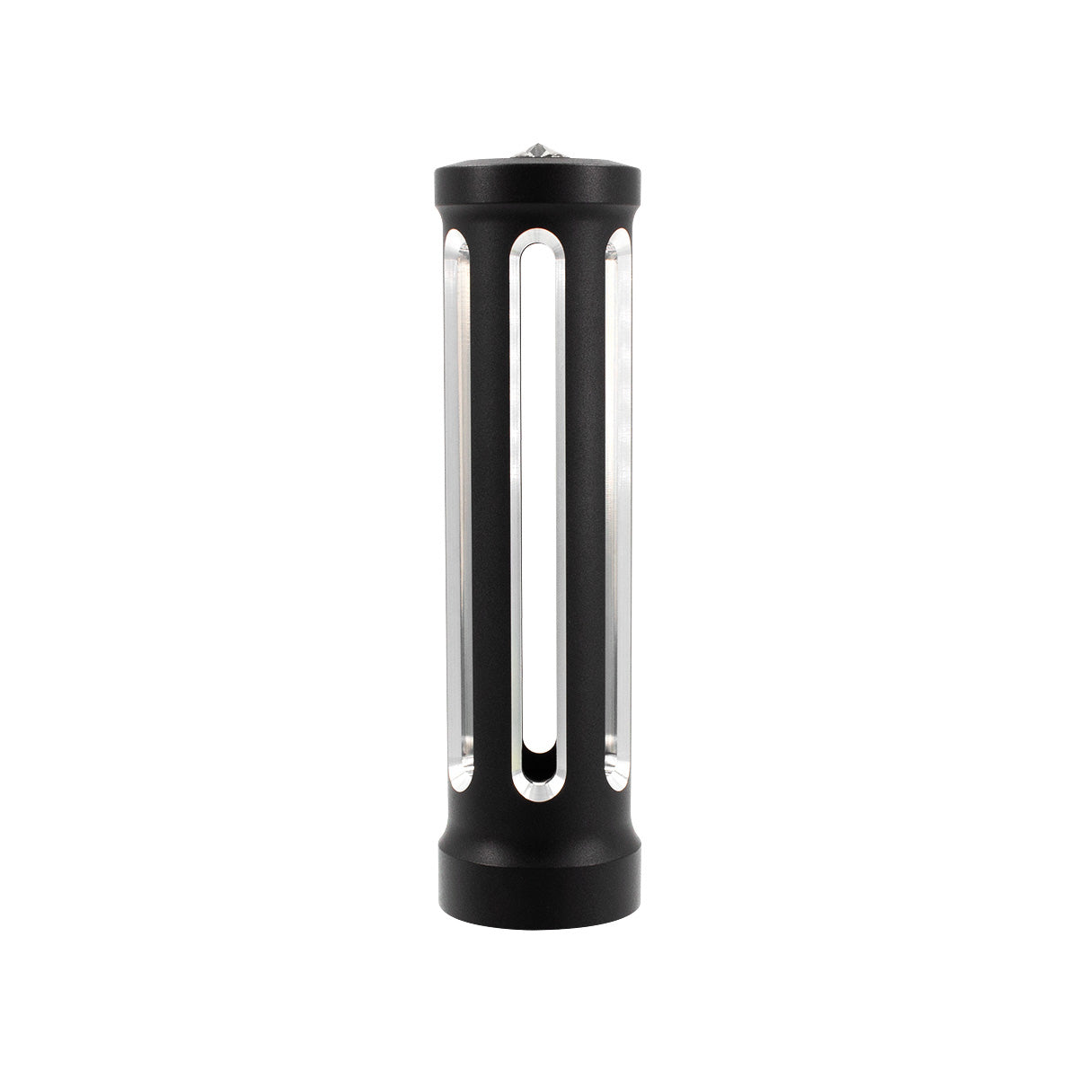 M30X3.5 Thread-On Sonoma Style Gearshift Knob-Smoke Crystal/Matte Black