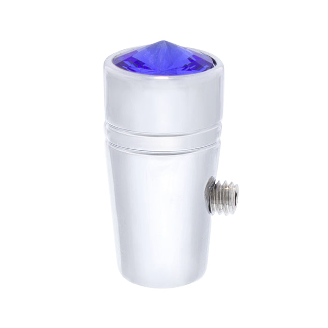Mini Toggle Switch Extension With Blue Crystal For Peterbilt (3-Pack)