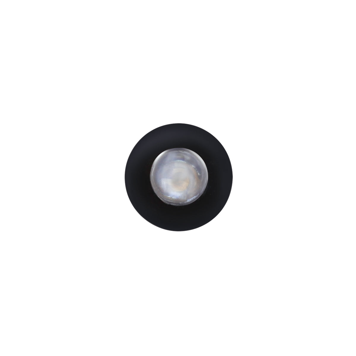Single LED Snap-In Indicator Light - Blue/Clear (Bulk)