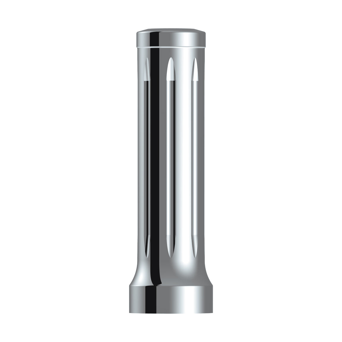 M30X3.5 Thread-On Dallas Style Gearshift Knob - Chrome (Bulk)