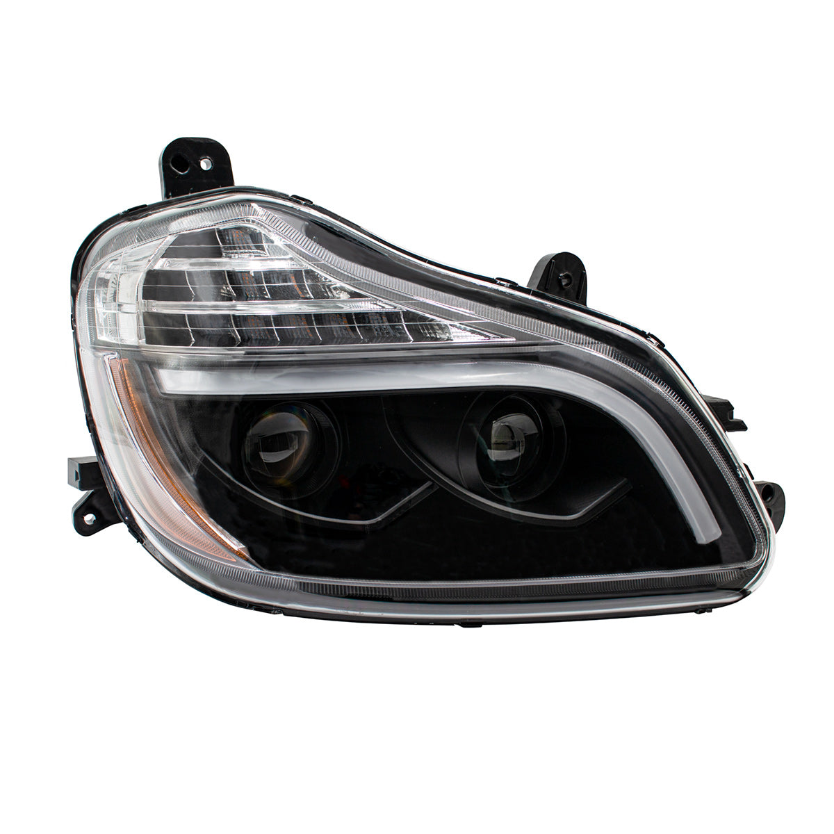 Blackout 8 LED Projection Headlight For 2013-2021 Kenworth T680-Passenger