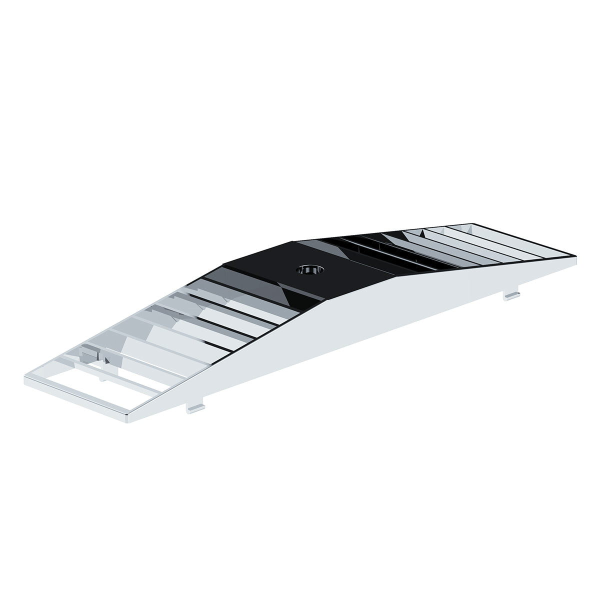 Chrome Plastic Center Top A/C Defroster Vent For Freightliner Classic (1989-2010) & FLD (1989-2009)