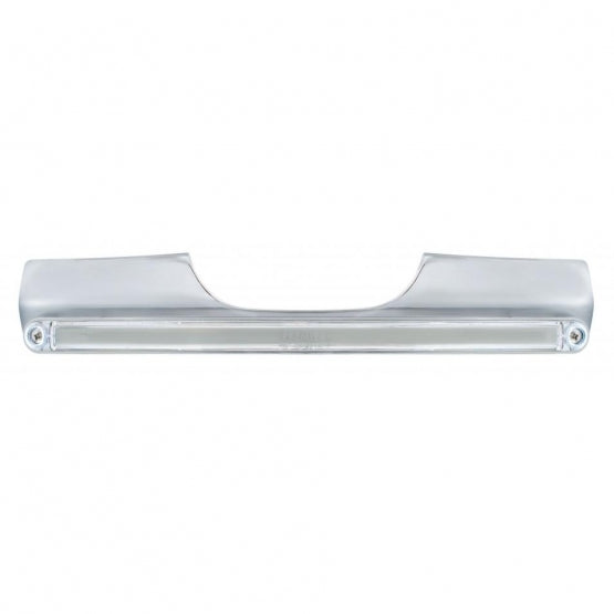 Motorcycle Rear Signal Light Bar With 24 LED 12" GloLight Bar - Red LED/Clear Lens
