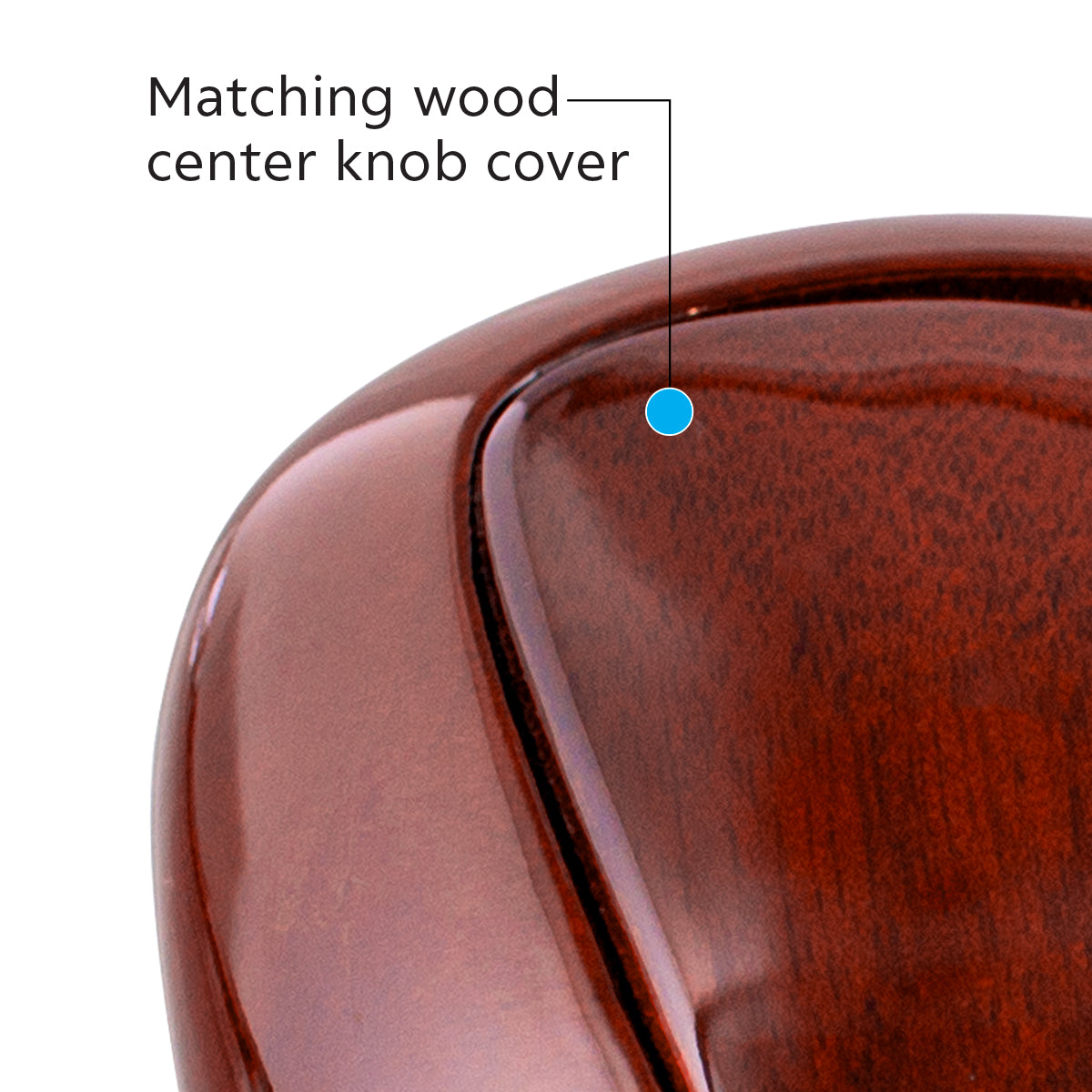 Wood Gearshift Knob For 9/10 Speed Eaton Fuller