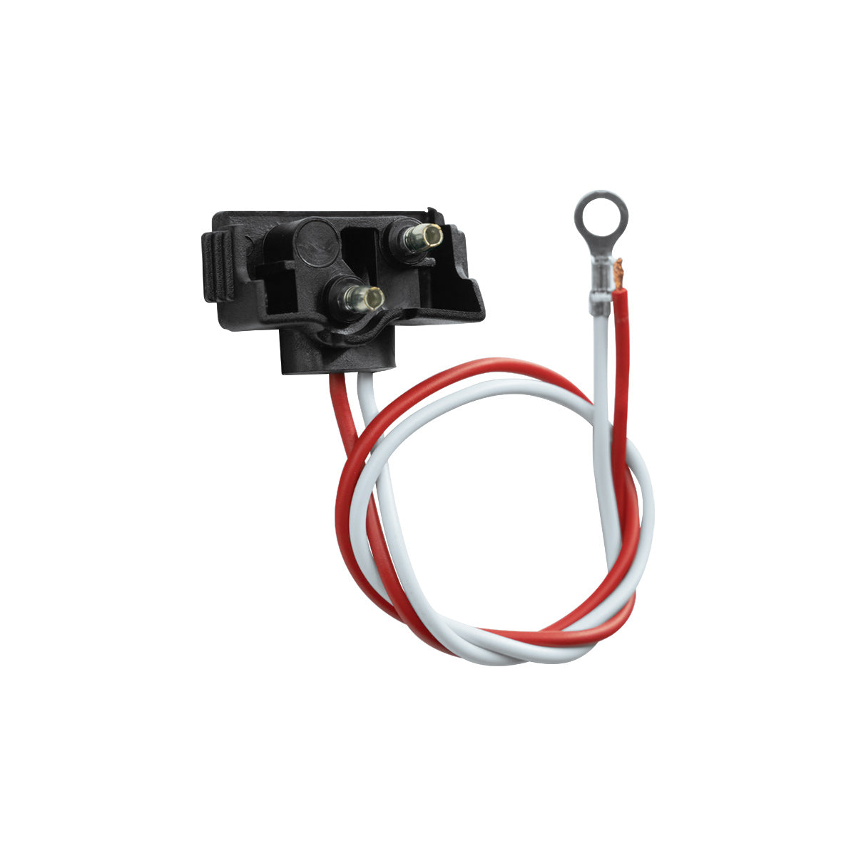 2 Wire Pigtail With 2 Prong Right Angle Plug - 12" Lead (Retail)