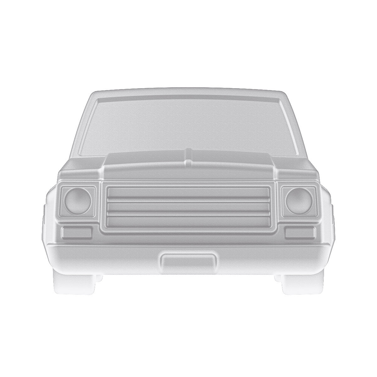 Solid Die-Cast 1973-1987 Chevrolet Truck Style Paper Weight-Pearl White