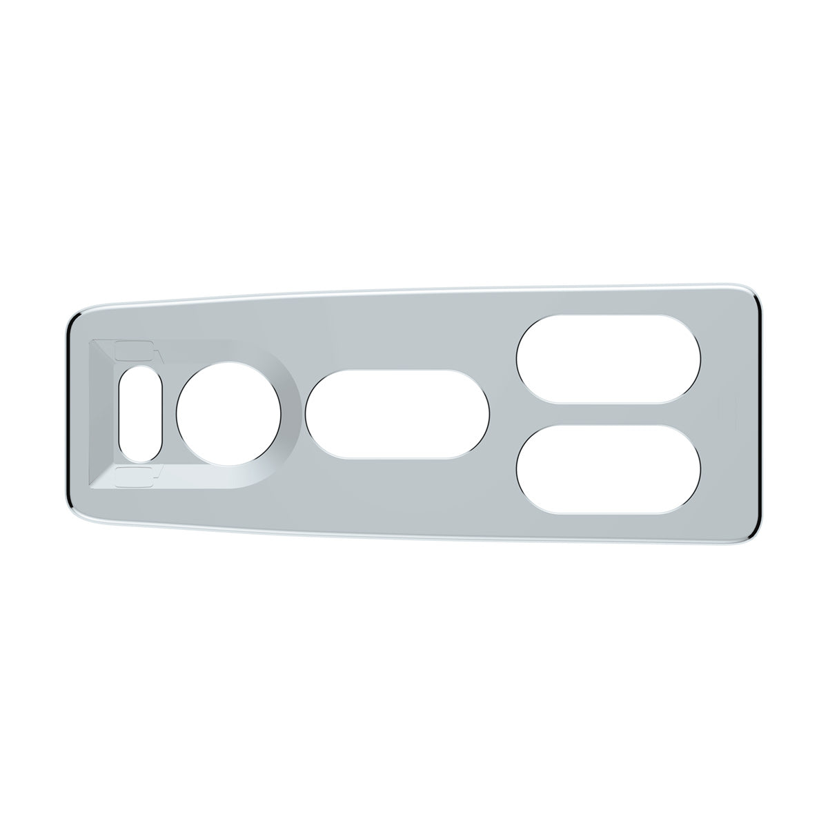 Chrome Window Switch Cover For 2008-2017 Freightliner Cascadia - Driver-5 Openings