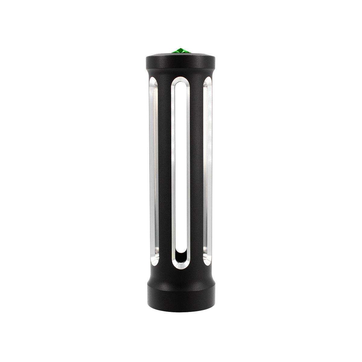 M30X3.5 Thread-On Sonoma Style Gearshift Knob-Dark Green Crystal/Matte Black