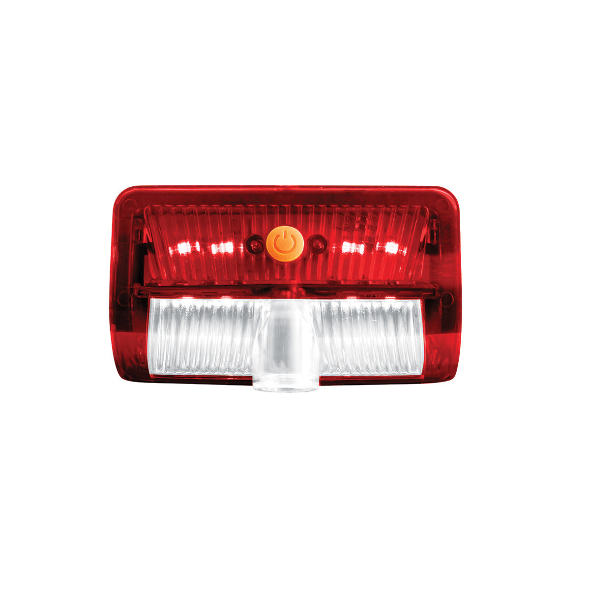 9 LED Interior Door Light With American Flag Courtesy Projector Light For 2006+ Kenworth & Peterbilt Trucks