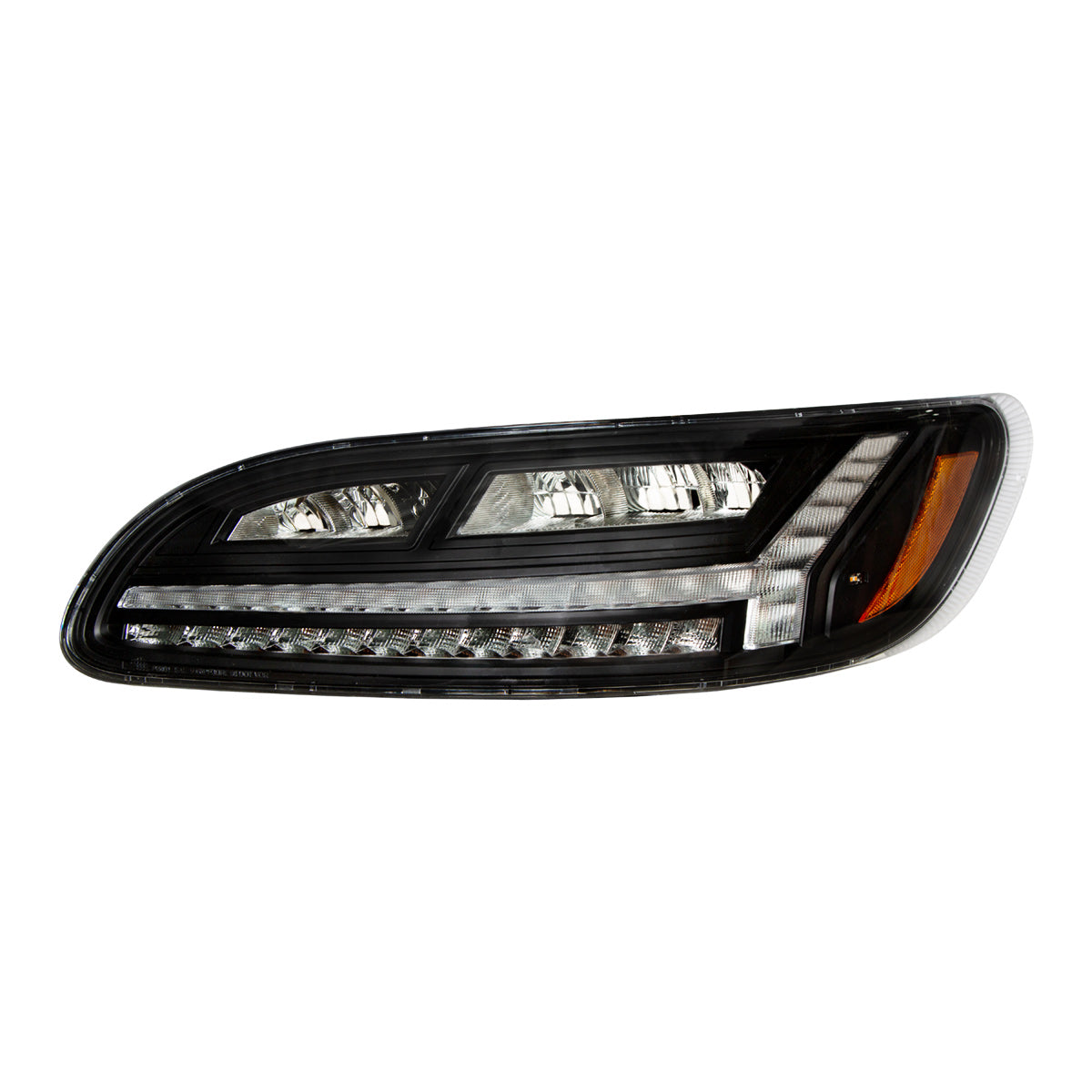 Blackout 6 LED Headlight For Peterbilt 386 (2006-2016) & 387 (2000-2011)- Driver